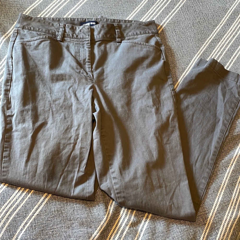 Lands End Straight Leg Pants Size 10
